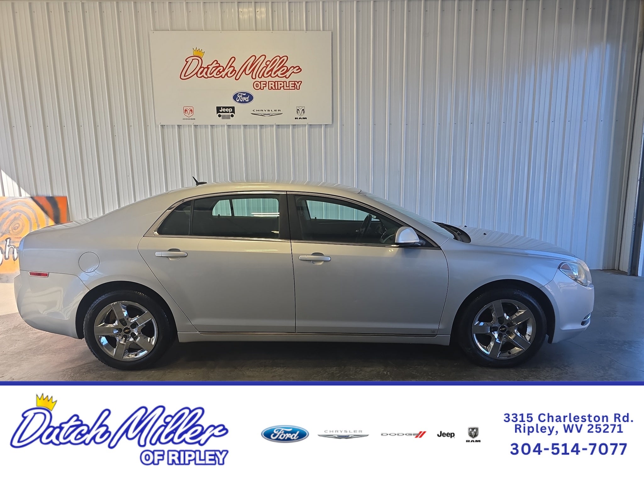 Used 2010 Chevrolet Malibu 1LT with VIN 1G1ZC5EB1AF102307 for sale in Ripley, WV