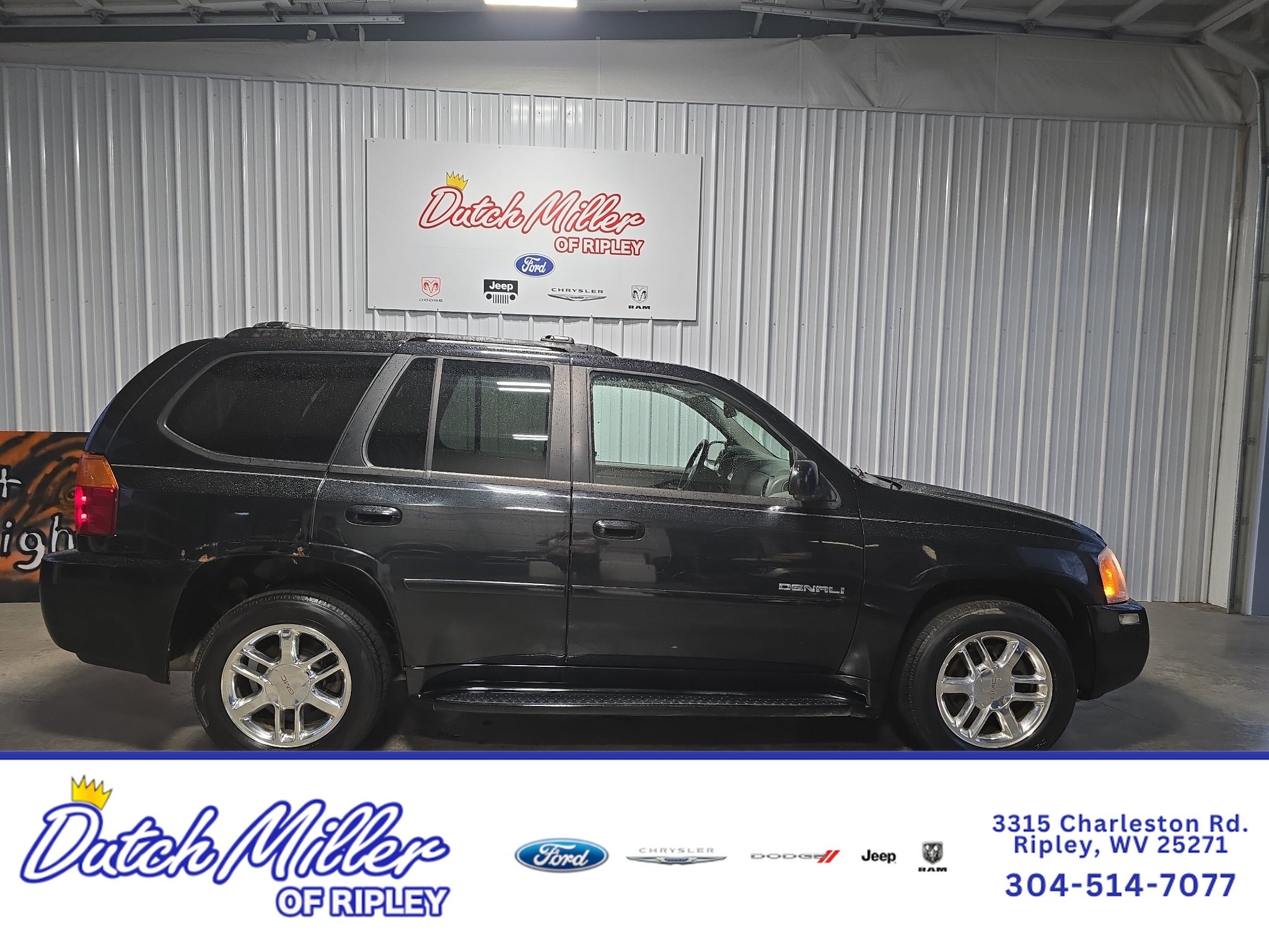 Used 2009 GMC Envoy Denali with VIN 1GKET53M092124607 for sale in Ripley, WV