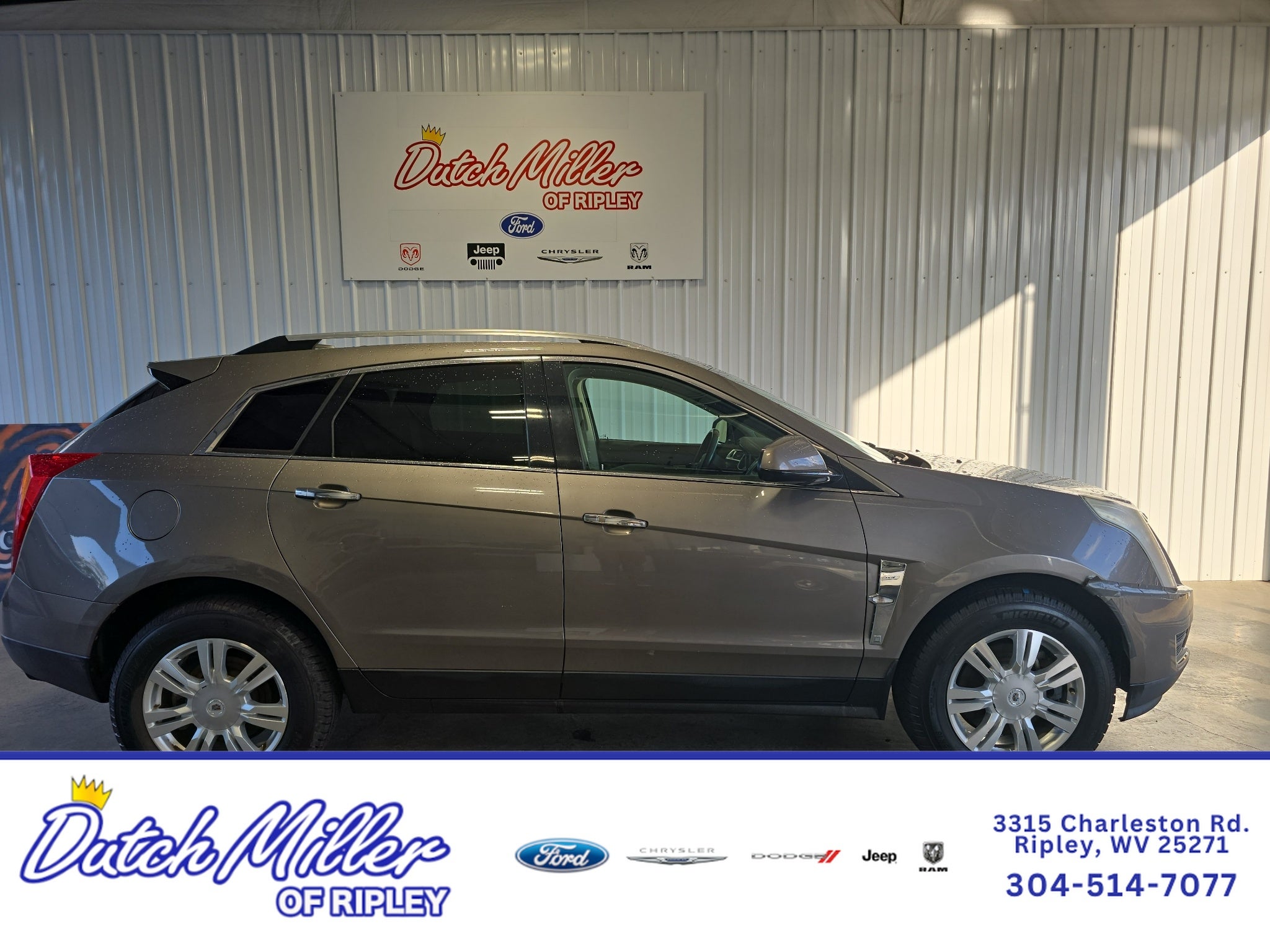 Used 2011 Cadillac SRX Luxury Collection with VIN 3GYFNAEY1BS615324 for sale in Ripley, WV