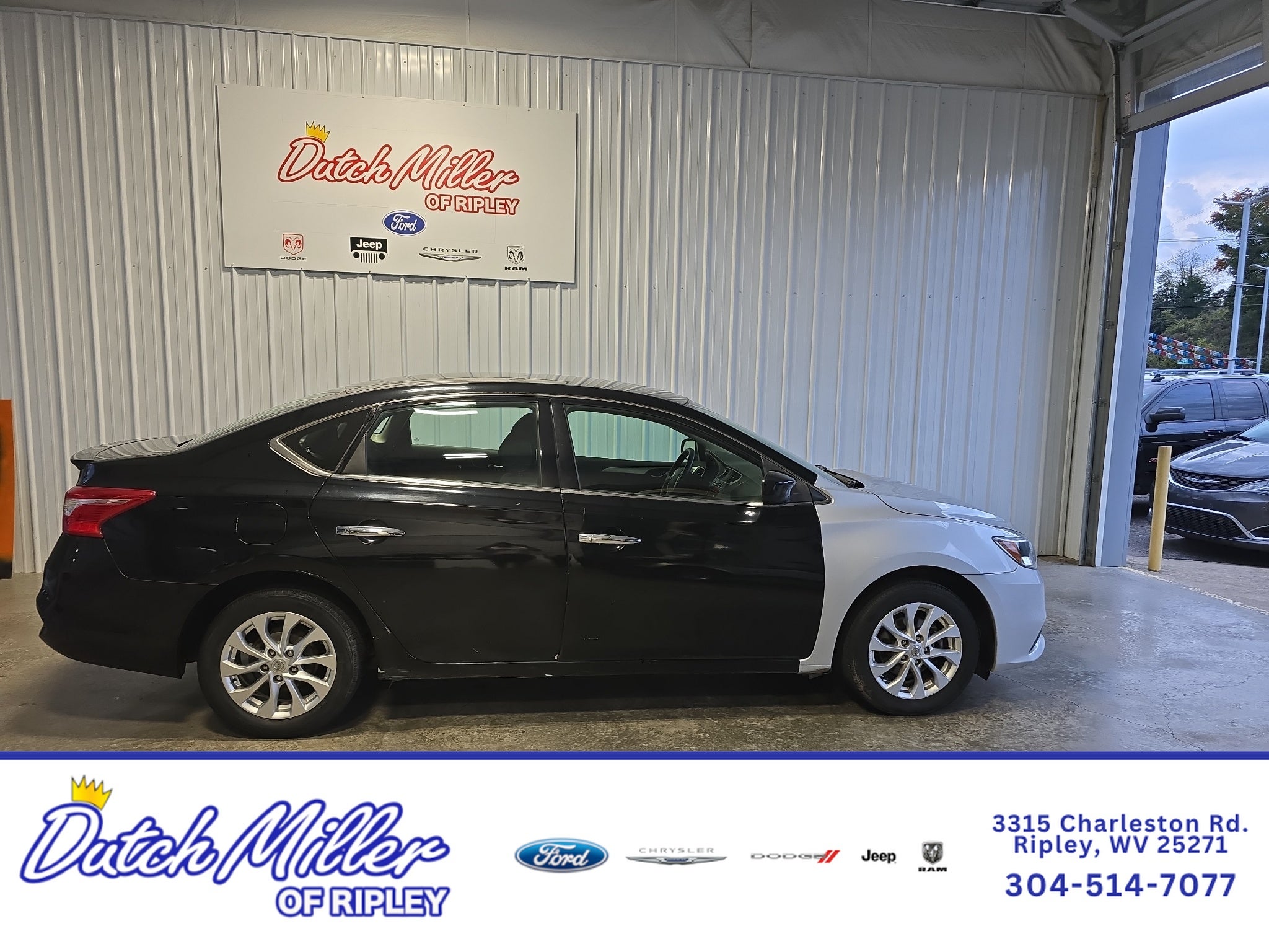 Used 2017 Nissan Sentra S with VIN 3N1AB7AP3HY405020 for sale in Ripley, WV