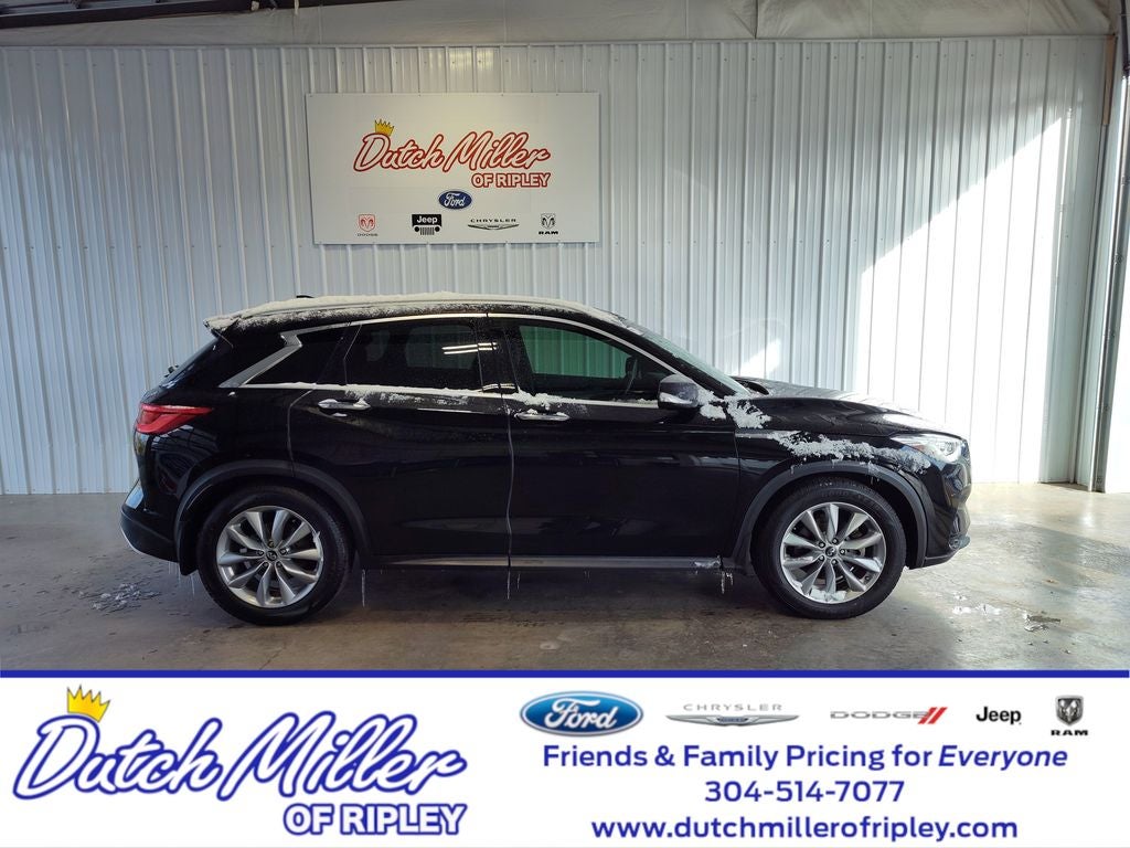 Used 2019 INFINITI QX50 Luxe with VIN 3PCAJ5M35KF148216 for sale in Ripley, WV