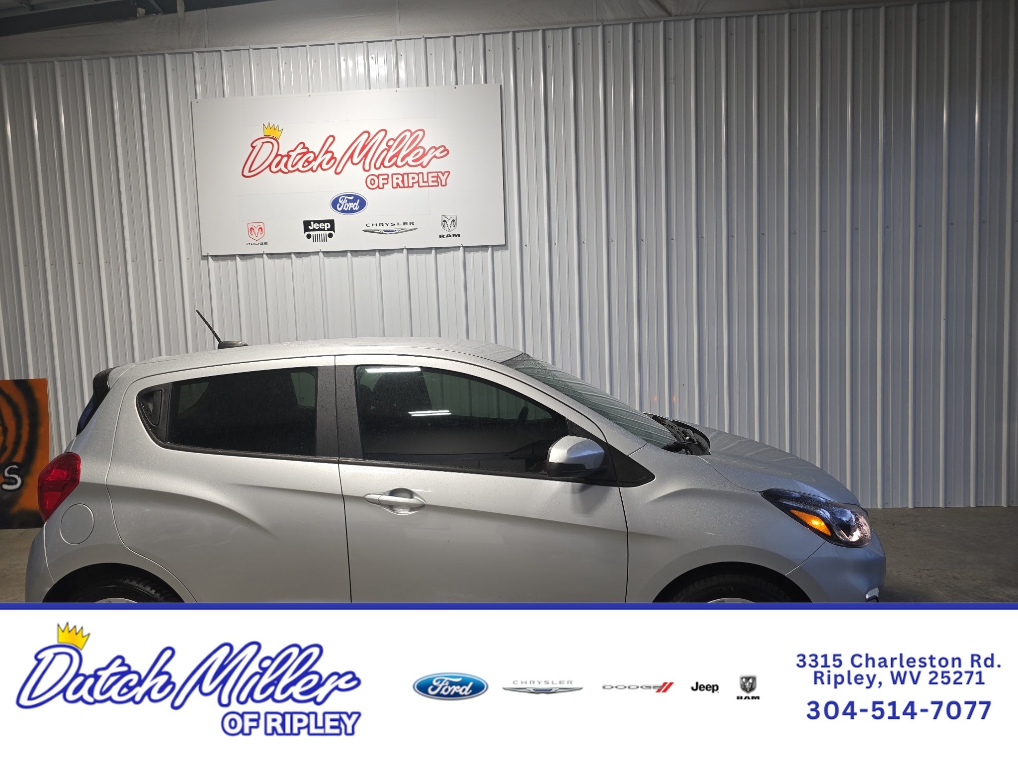 Used 2020 Chevrolet Spark 1LT with VIN KL8CC6SA3LC431862 for sale in Ripley, WV
